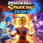 Dragon Ball Sparking Zero anime battle with Goku, Vegeta, and Frieza.